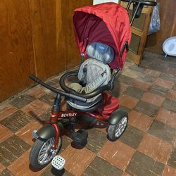 Bentley 6-in-1 Kids Tricycle / Stroller – Excellent Condition