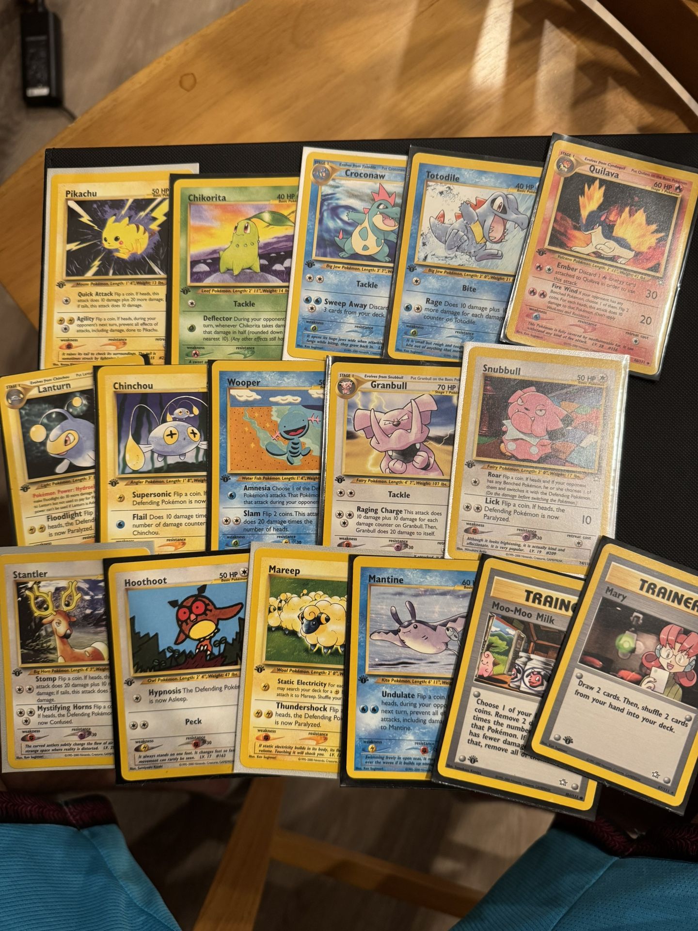 Neo genesis Lot Vintage Pokemon 1st Edition