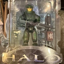 Joyride Studios HALO series 2 Master Chief  Figure with Shotgun, Rocket Launcher, Pistol