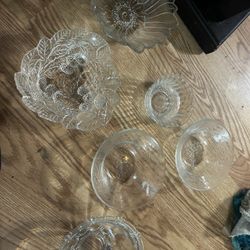 Crystal Glass Bowls 