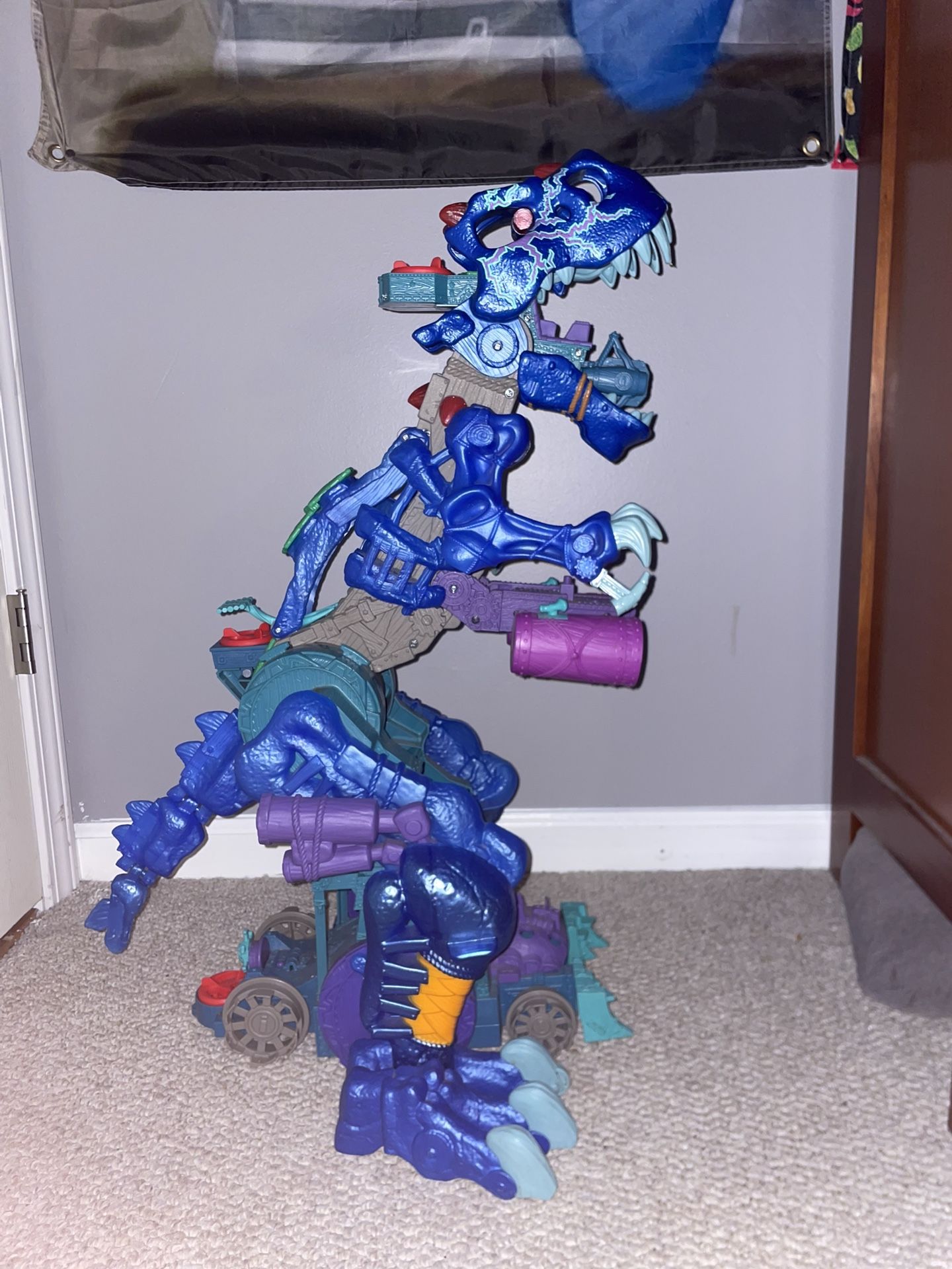 Imaginext Ultra T-Rex Ice Dinosaur Toy