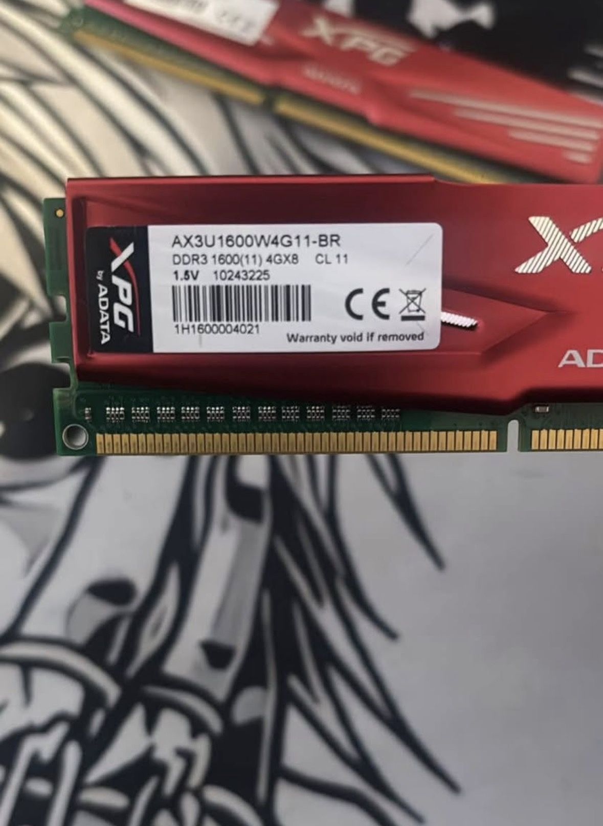 Ddr3 Ram (2x4) 8gb