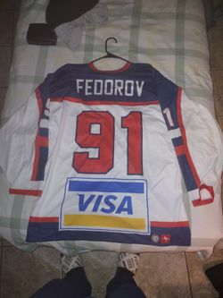 Vintage Fedorov Hockey Jersey