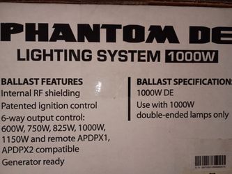 Phantom lighting DE