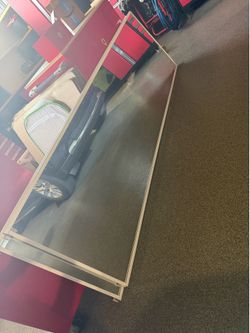 FREE 2 sliding glass mirror closet doors 1 broken
