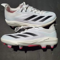 Adidas Adizero Electric+ TPU Baseball Cleats Cloud White IF8488 Mens Size 12