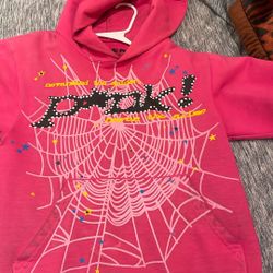 Pink Sp5der Hoodie