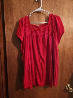 Cute St John's Bay plus sized shirt