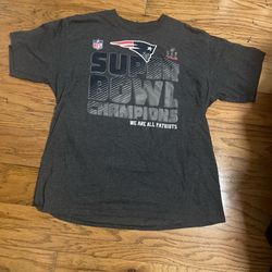 2016 NFL Super Bowl LI Champions New England Patriots Shirt!