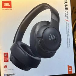 JBJ ￼ Bluetooth Headset-Tune 720 BT ￼ Studio DJ Headphones With Auxiliary Card￼ And Bluetooth￼