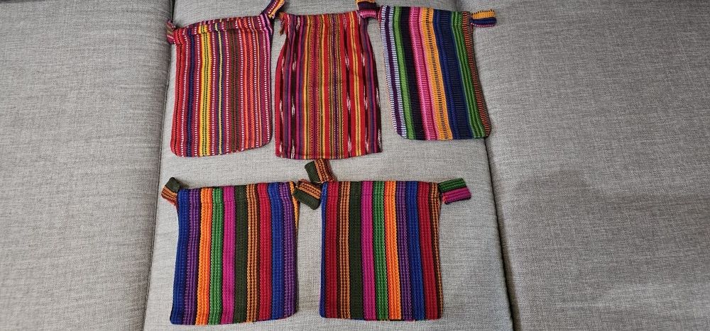 Guatemalan Cloth Pouches