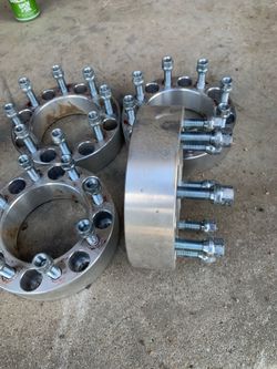 4 set of 2 inch thick wheel spacers adapters