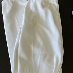 Mizuno White Baseball Pants Adult Medium
