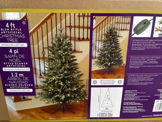 Christmas Tree - 4 ft. - Multicolor Led Light