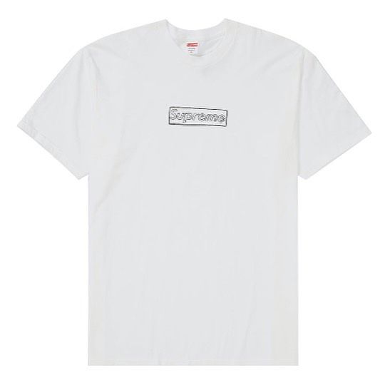 WHITE SUPREME X KAWS BOGO XL