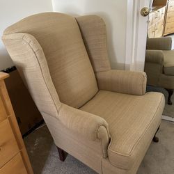 Queen Anne Wing Chair  OBO