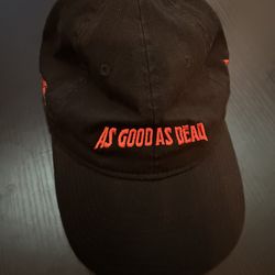 City Morgue AS GOOD AS DEAD Tour Hat (Meetup only)
