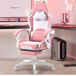 Pink Gaming Chair 