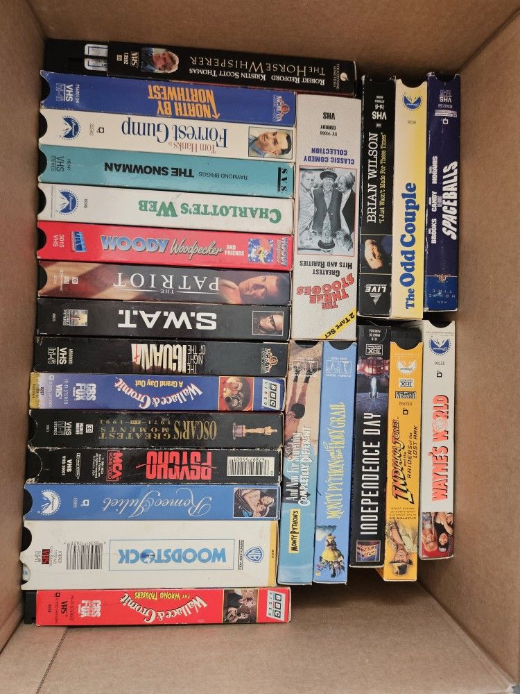 VHS Collection excellent condition. OBO 31 VHS in total