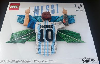 Lionel Messi Celebration Lego Set