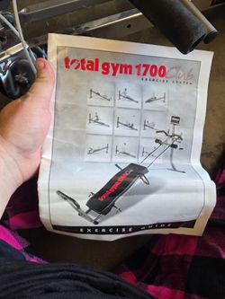 Free total gym 1700