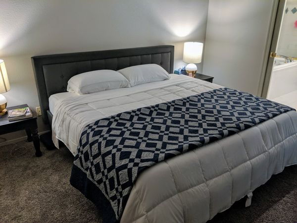 New in Box Nectar King Headboard + bedframe (NOT MATTRESS