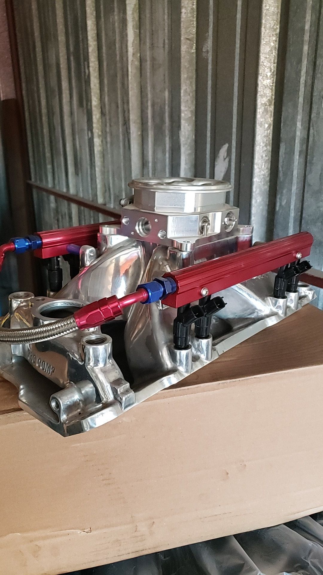 SBC MULTI PORT FUEL INJECTION INTAKE for Sale in Northfield, IL OfferUp