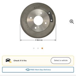2 Duralast Brake Drums 3521
