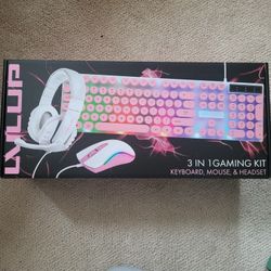 Gaming Kit - Headset, Keyboard, Mouse