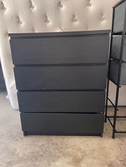 Black ikea dresser