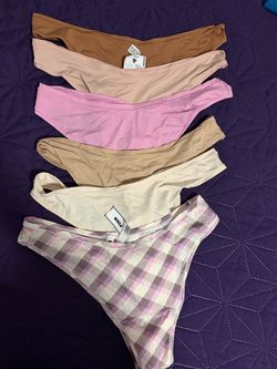 Victoria's Secret PINK Underwear Bundle – 5 Pairs