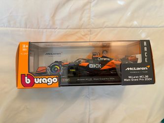 Bburago F1 1/24 diecast model - McLaren MCL38