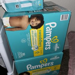 Size 6 Diapers And Wipes 