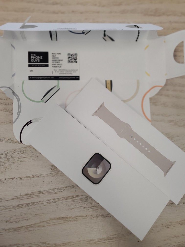 Apple Watch Series 9 41MM Brand New - $1 DOWN TODAY, NO CREDIT NEEDED