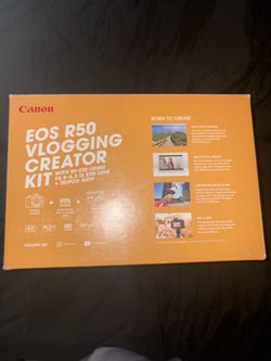 Cannon  EOS R50 Creator kit