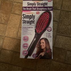 Straighten Hair Brush 