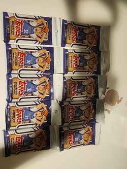 Topps 2025/26 Basketball Card Packs x10