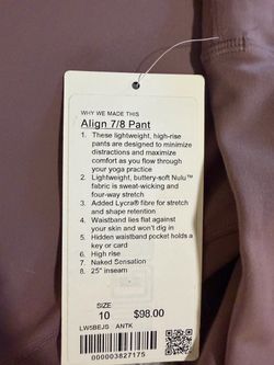 Lululemon 7/8 align