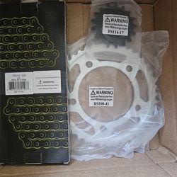 Motorcycle Sprocket And Chain Set