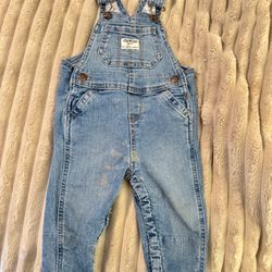Oshkosh girl blue overalls