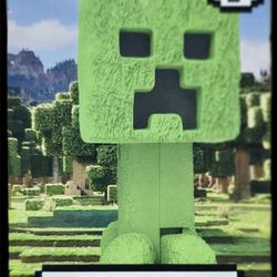 2025 McDonald's Minecraft Movie Happy Meal Toy #6 Creeper Brand New