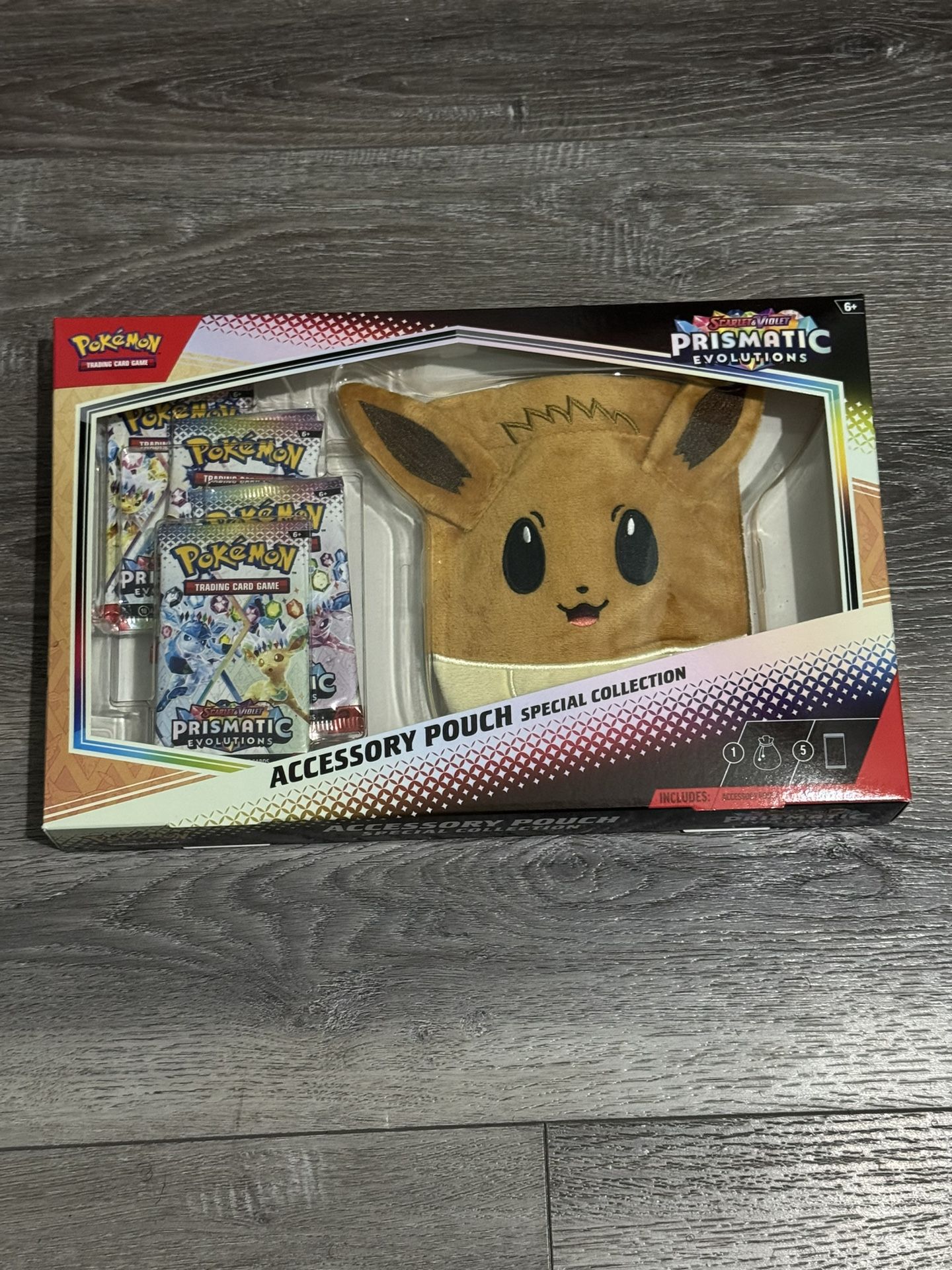 Pokémon Scarlet & Violet Prismatic Evolutions Accessory Pouch Special Collection