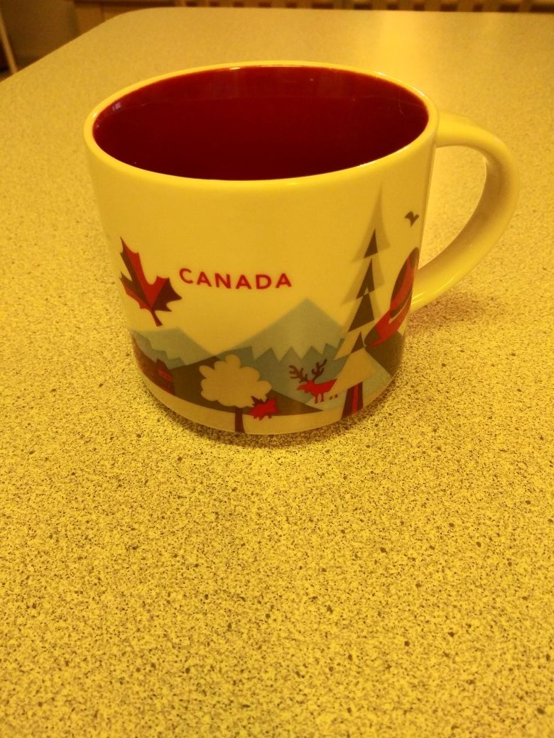 Starbucks Canada "You Are Here" Cup