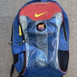 Nike FC Barcelona Futbol Soccer Backpack FCB