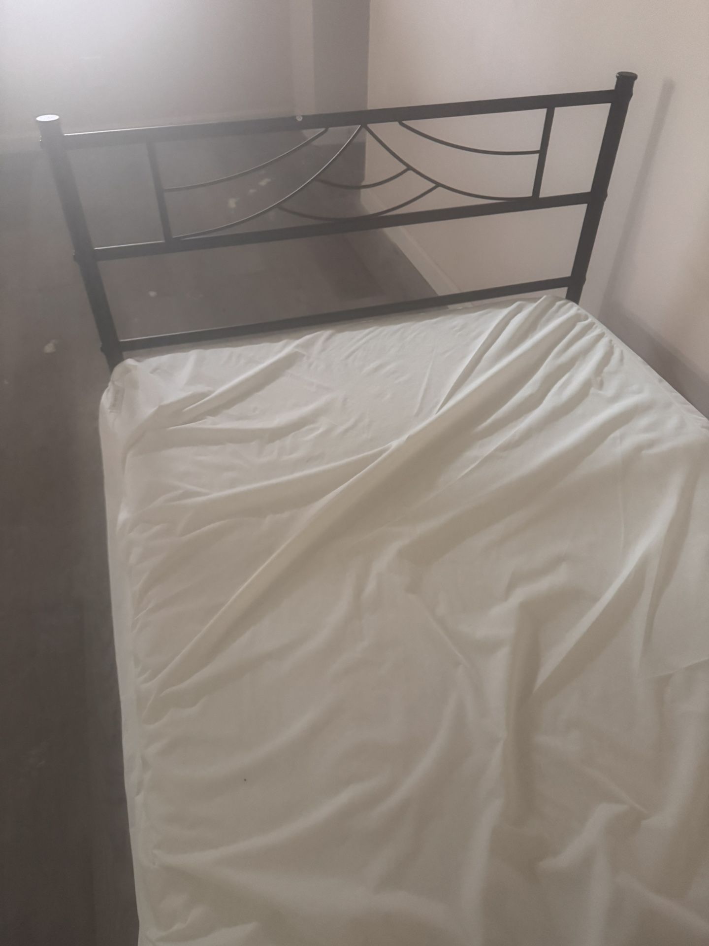 Queen Bed With Frame - Free