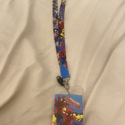 Spider-Man + Venom Classic Themed Lanyard