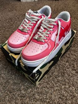 Bapestas Pink Size 9 Men