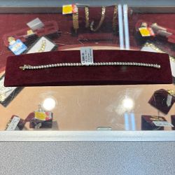 14k Diamond Bracelet 