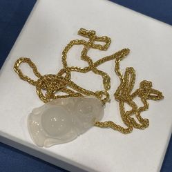 Jade Buddha chain