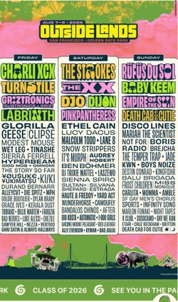 Outside lands
